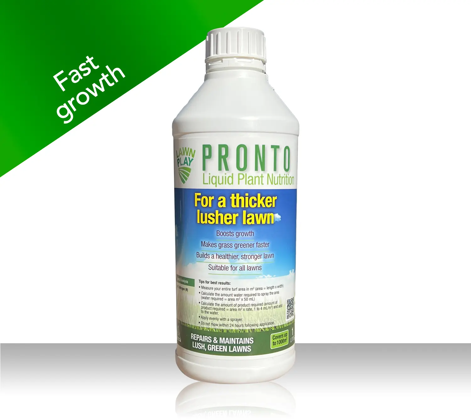 Lawnplay pronto liquid lawn fertiliser