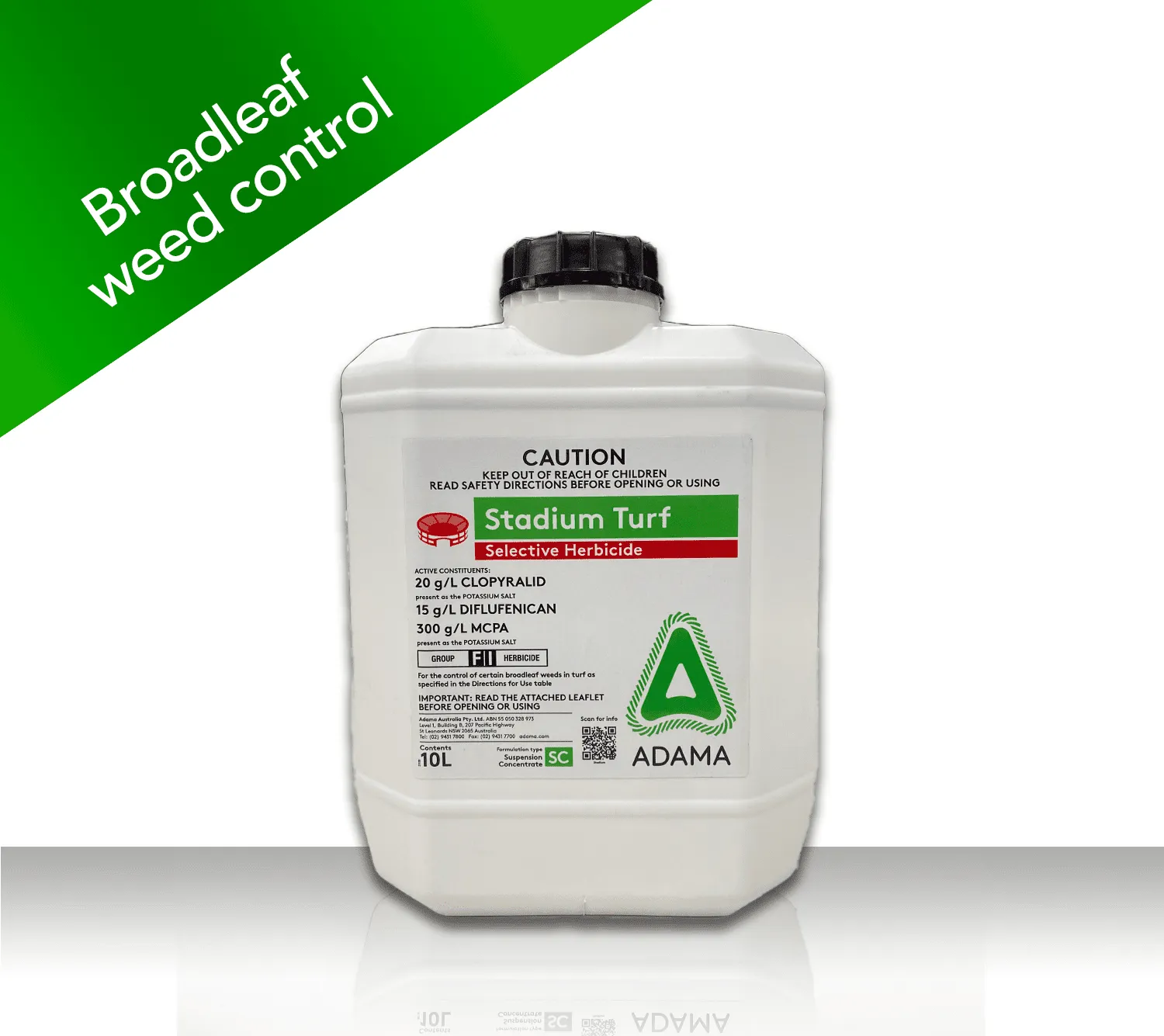 stadium turf herbicide