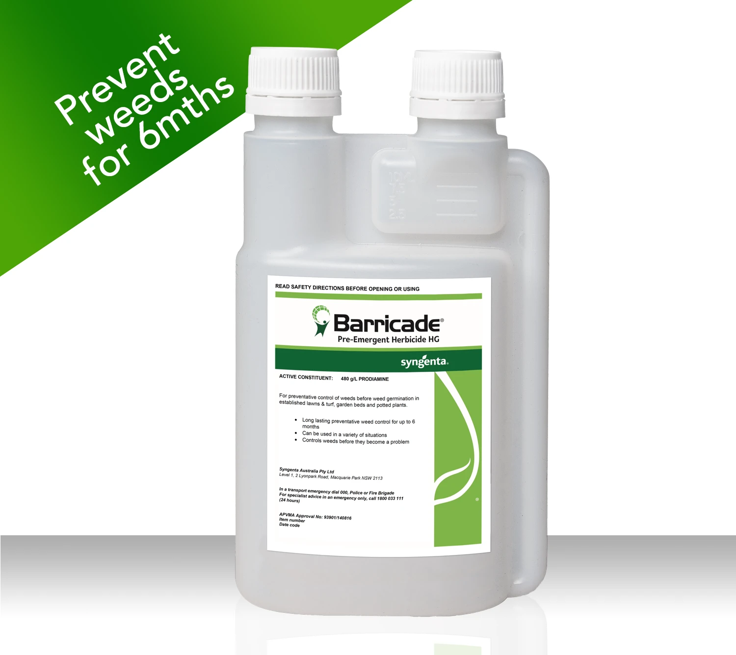 Barricade herbicide