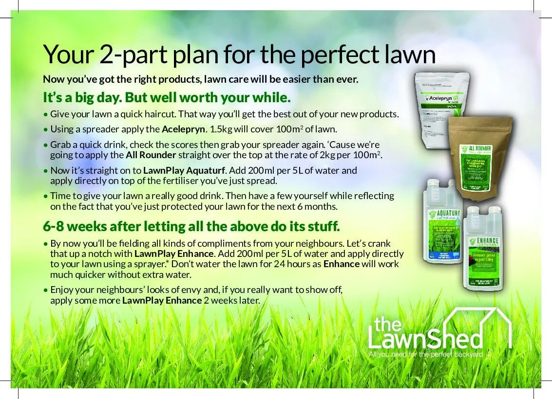Premium Lawn Care Pack - Image 3