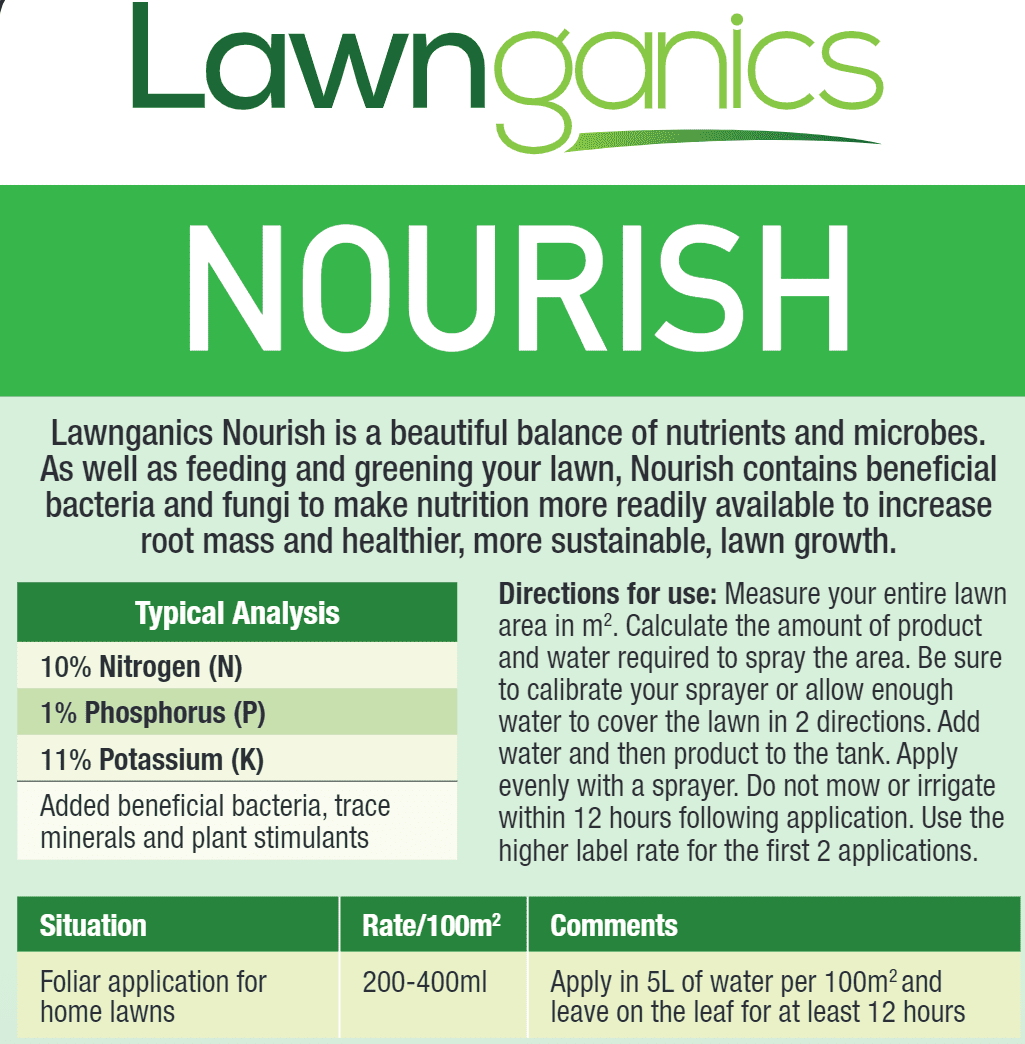 Lawnganics Nourish Lawn Fertiliser - Image 2
