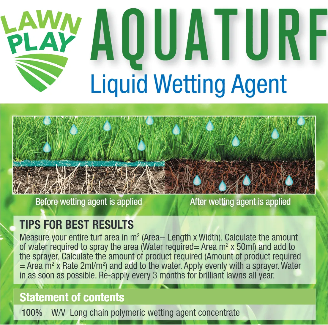 Lawn Play Aquaturf Wetting Agent - Image 3