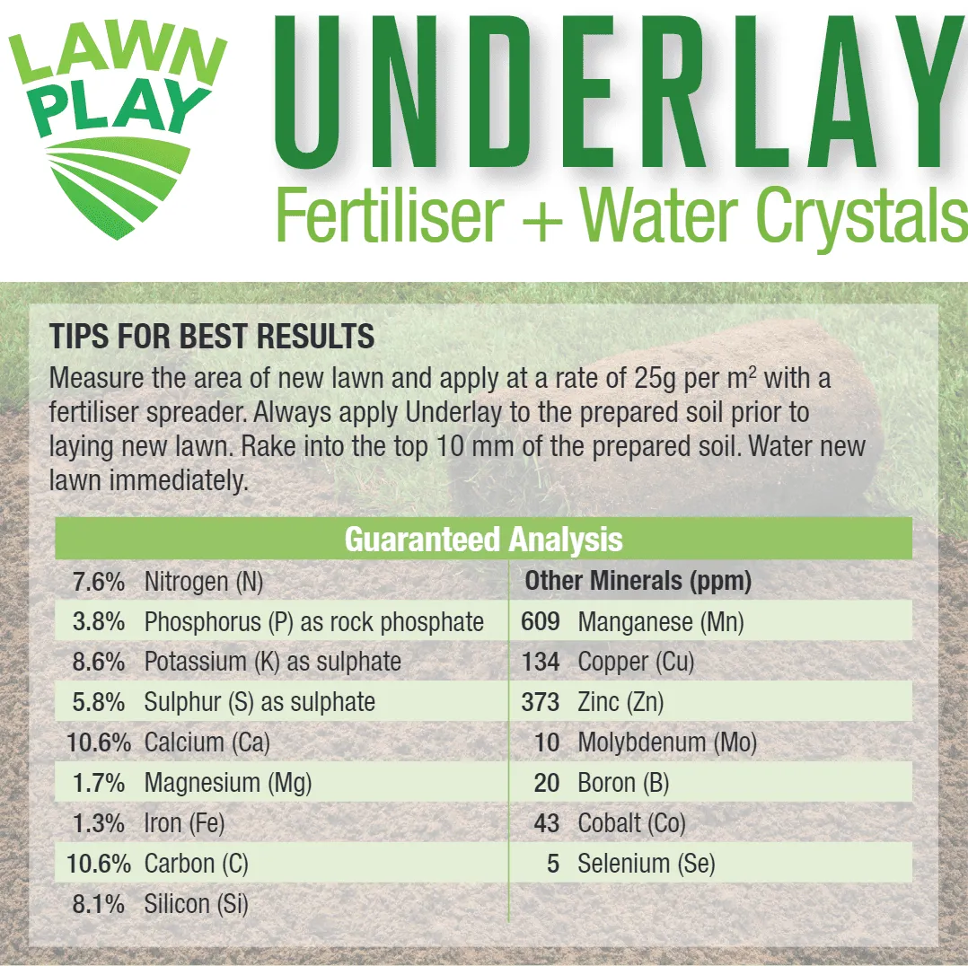 Lawn Play Underlay Turf Starter 3kg - Image 3