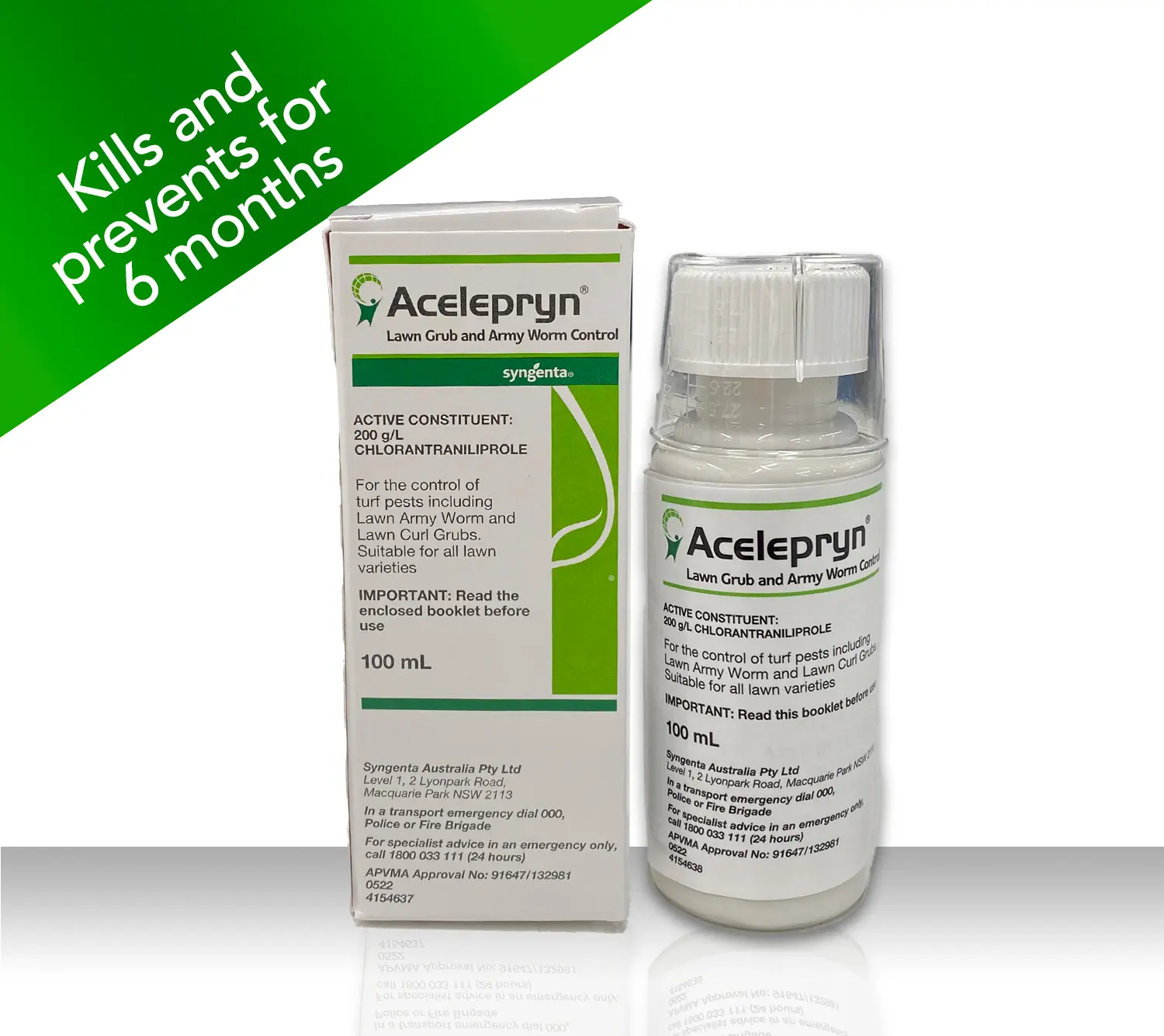 acelepryn liquid Lawn grubs