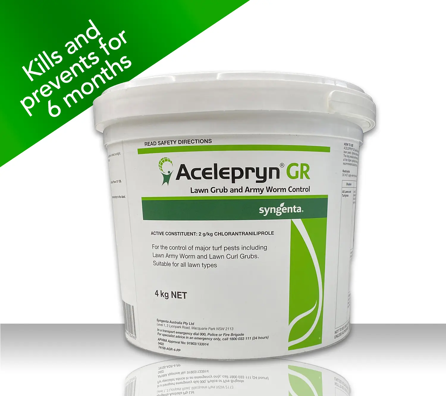 acelepryn gr 4kg lawn grubs