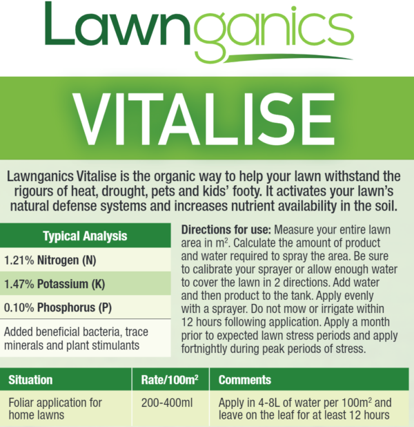Vitalise Label