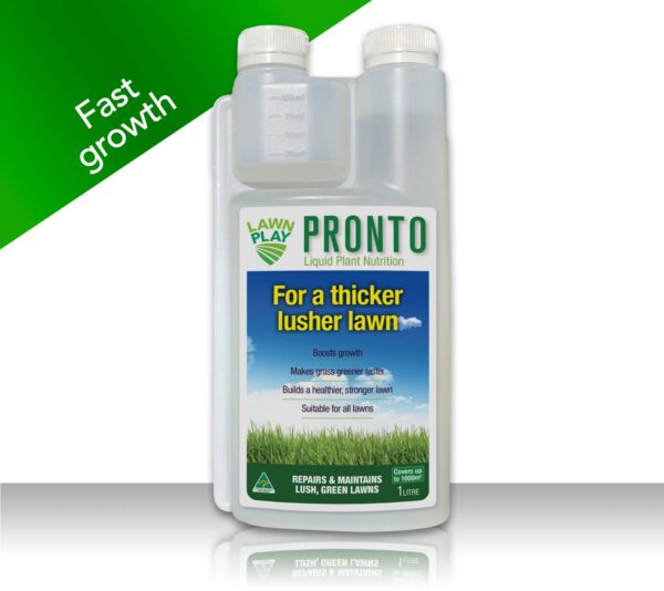 Lawnplay Pronto1L for thicker lusher lawn