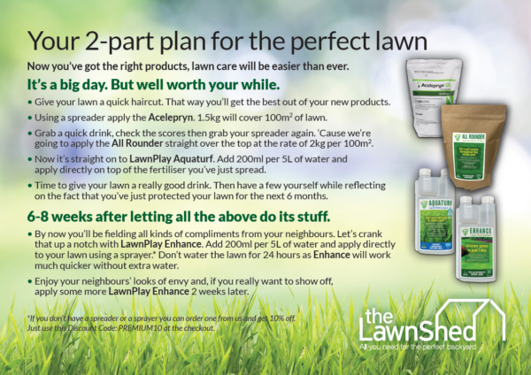 premium lawn care products