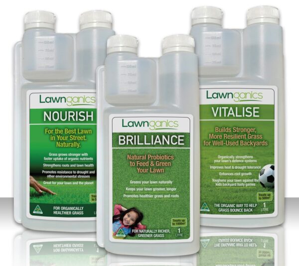 organic lawn care pack for summer